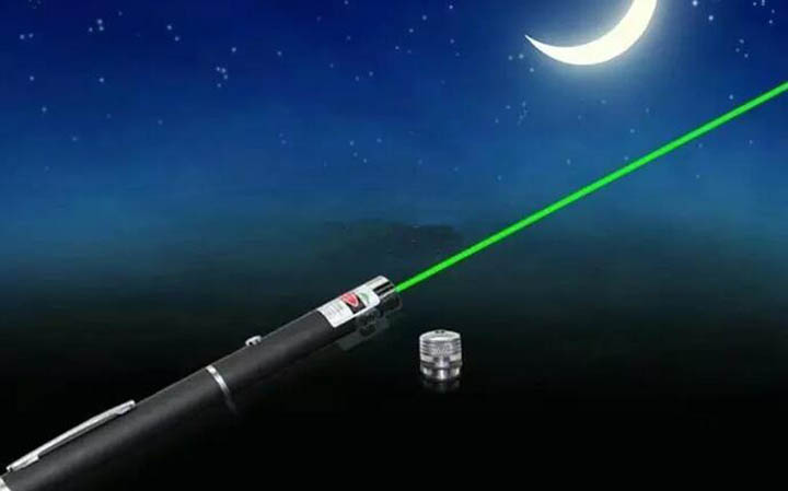 puntatore laser verde astronomico 